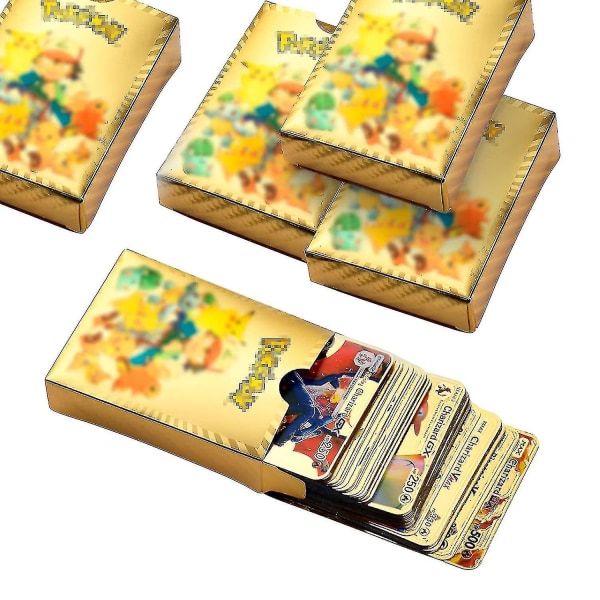 55 st Tcg Deck Box Inklusive Guldfoliekort Blandade kort