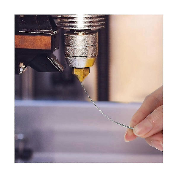 23 stk 3D-printerdysekit med 10 stk Mk8 0,4 mm 3D-printer messingdyseekstruder til 3D-printer