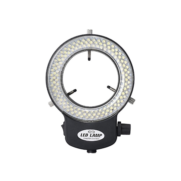 Microscope Light- Ring Light Adjustable 144 Lamp Beads LED Industrial Microscope Ring Illuminator --XinHan