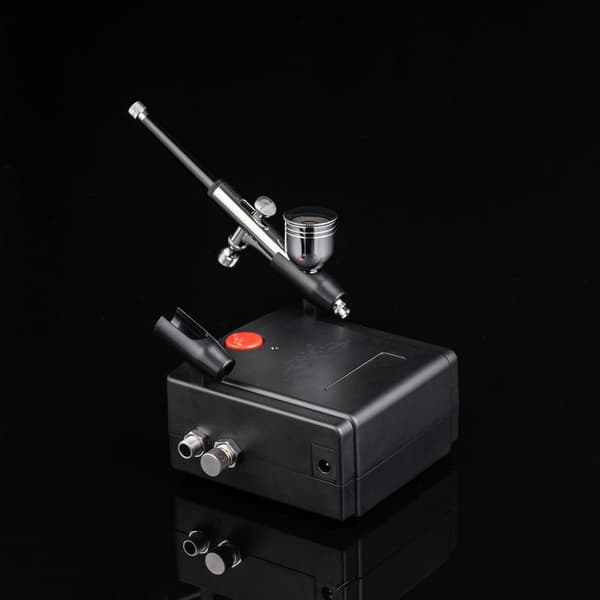 T100A Mini Airbrush Kompressor Kit, Præcisions Sprøjtemaling Værktøj Til Modelfarvning, Håndværk Graffiti Maling