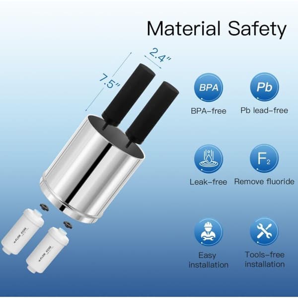 Fluoridfiltre, erstatning for Berkey PF-2 fluoridfiltre (2-pak)
