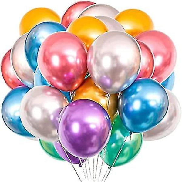 50st färgglada ballonger för party latex ballonger Födelsedag Bröllop Baby Shower Festival