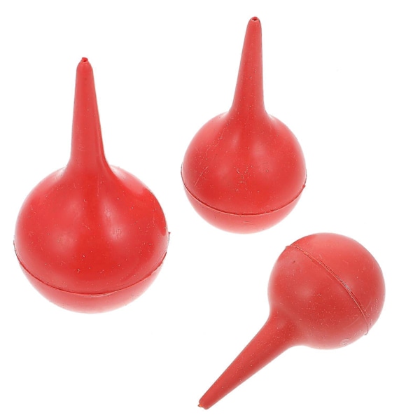 3 st Öron Gummiboll Öron Gummisug Öron Klämboll