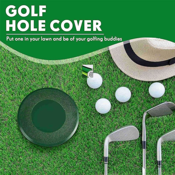 Golf Cupin cover Golf Hole Putting Green Cup Golfharjoittelu Harjoittelu Apuvälineet Reiän cover Garden Backyalle