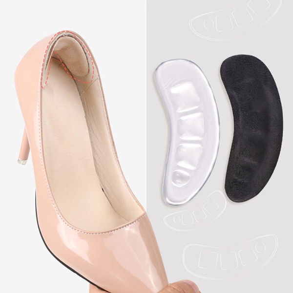 Liukumaton sisäpohjallinen kantapäätarra korkokenkiin varvassandaaleihin 1 pair