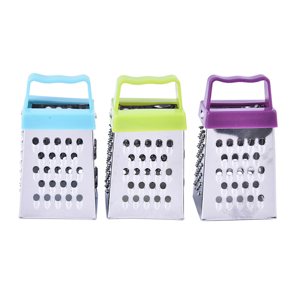 4-sidigt blad ost Grönsaker rivjärn Gurka Slicer ter Box Green 1 pc
