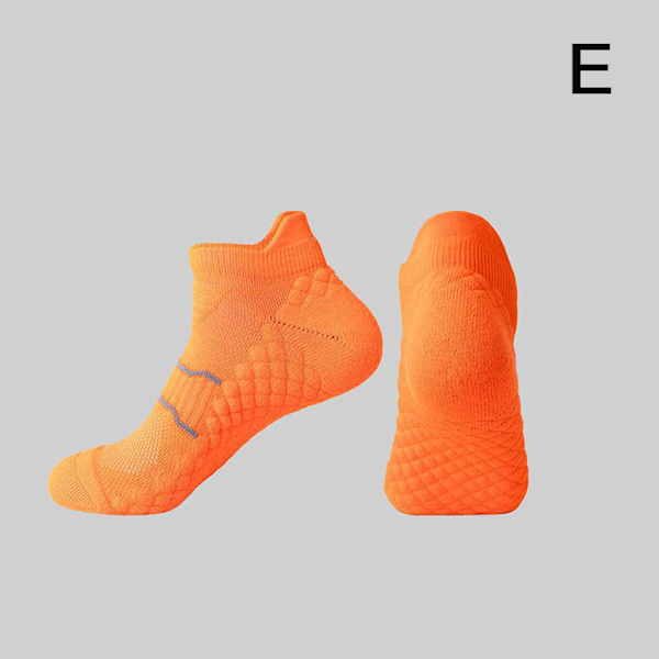 Sport Strumpor Löpning Basket Fotboll Cykling Tennis Ski Bre orange