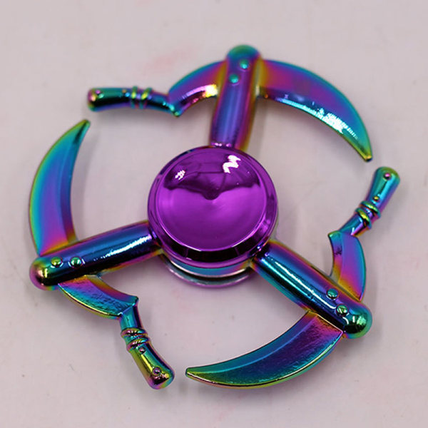 Rainbow Metal Finger Spinner R118 Bearing Spinner Toy Adult Toy E