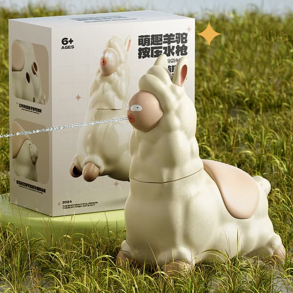 Alpacka Vattenleksaker Vattenspray Leksak Sommar Utomhus Lek Skjutning one size