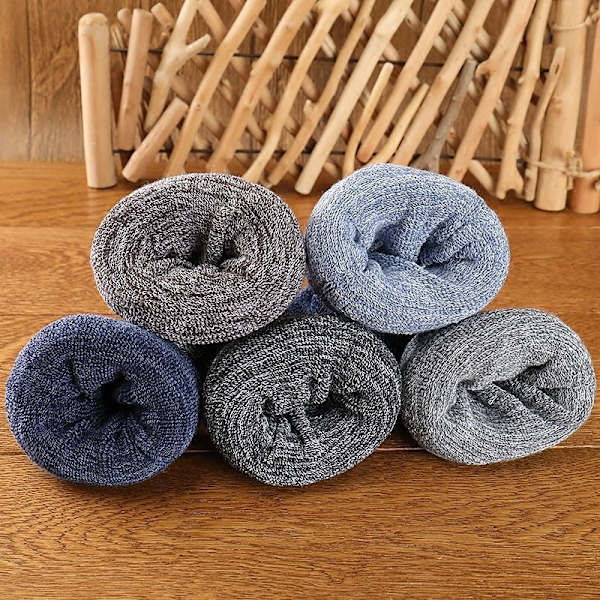 Vintervarme herresokker Tykke Åndbar Casual Business Sok Navy blue
