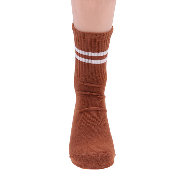 Yoga Sokker Anti-skli sportssokker Pilates Sokker Danse Fitness T Brown