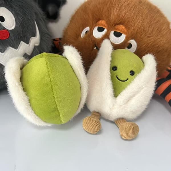 1 stk. 12 cm e Liten Pistachio Dukke Stue Dekor Pluss onesize