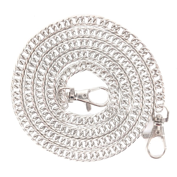 100cm Ersättning Kvinnor Crossbody axelremsrem Kedja Han Black