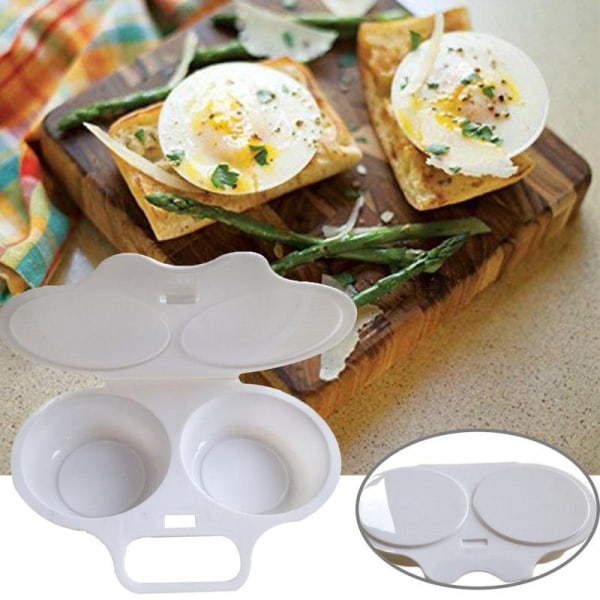 Keittiö Mikroaaltouuni Pyöreä Muna Höyrystin Ruoanlaitto mold 1 pc