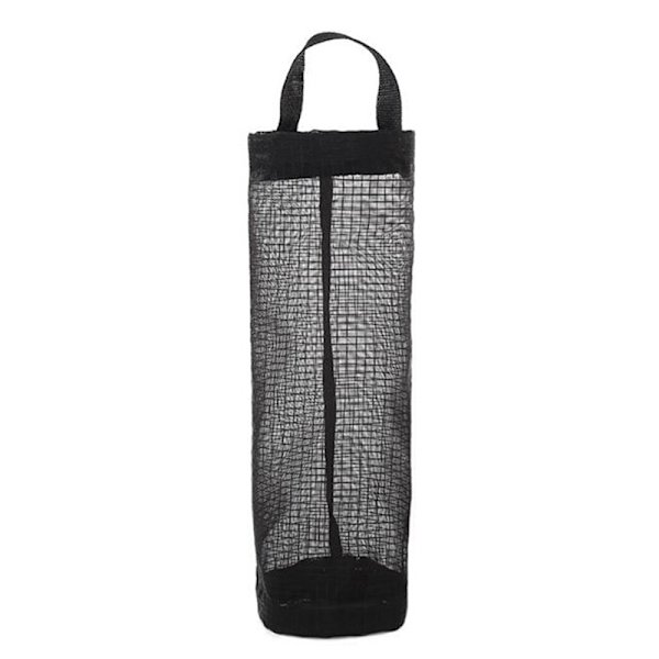 Matkassehållare väggfäste förvaringsdispenser plastkök Black