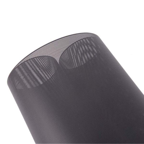 DIY 30x100cm Mesh PVC PC case Fläktkylare Svart Dust Fi 1m