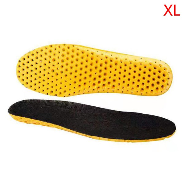 2kpl Pohjalliset Ortopedinen Memory foam Urheilutuki Nainen Black XL