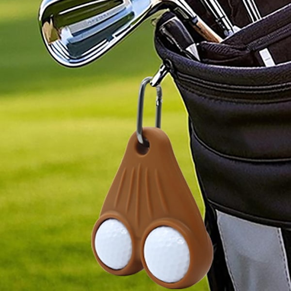 Golfbold Testikelpose Holder Silikone Golfbold Holder Pose F A2