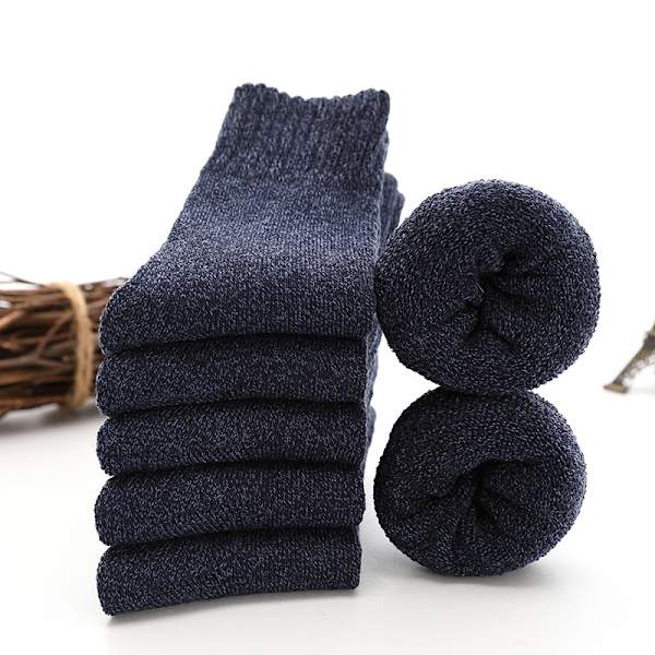Vintervarme herresokker Tykke Åndbar Casual Business Sok Army green