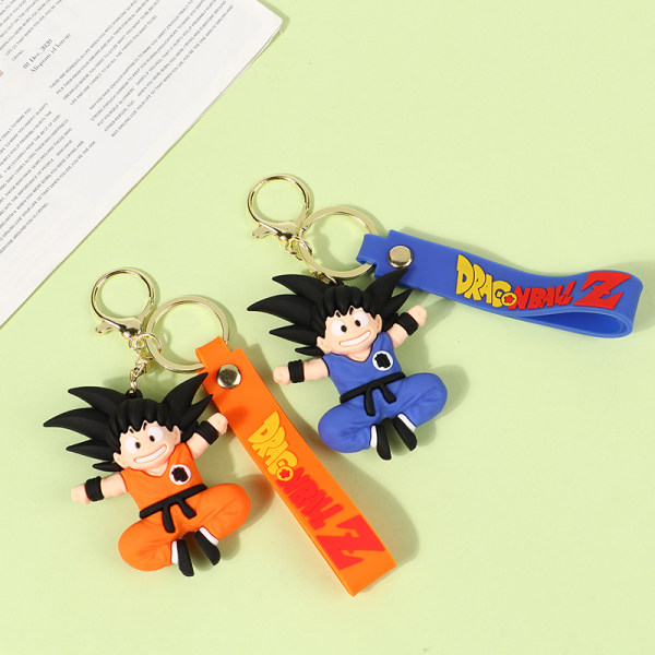 Anime Dragon Ball Z Son Goku e Doll Keychain Figuuri Kakarotto P F