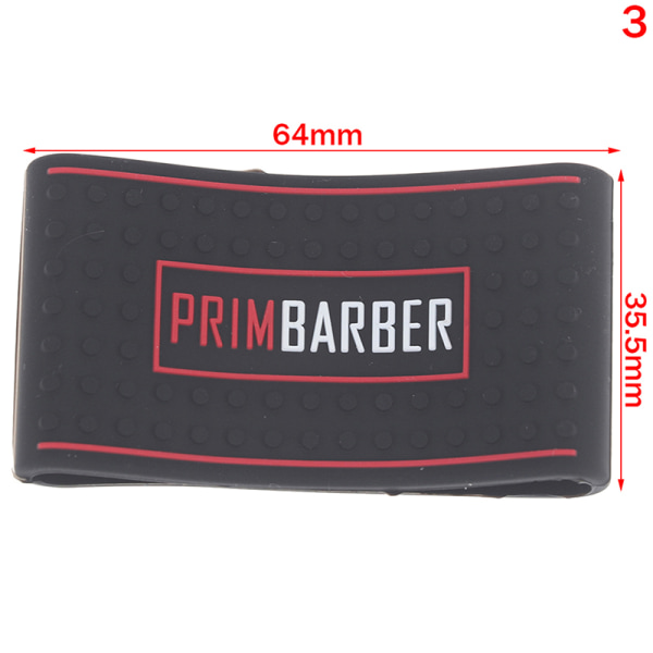 1 Stk Non Slip Barber Clipper Grip Bands Sleeve Hair Clipper Hold Black 64*35.5mm