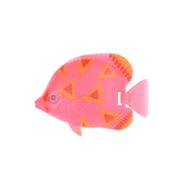 10 stk Farverig Dejlig plastik lille fisk til akvariedekoration 0