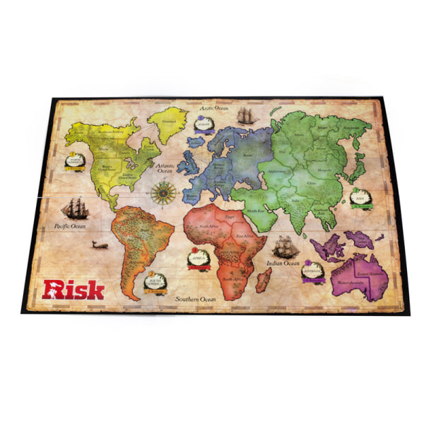 Brætspil RISK Series Board Card Spil US Classics Interactive yellow