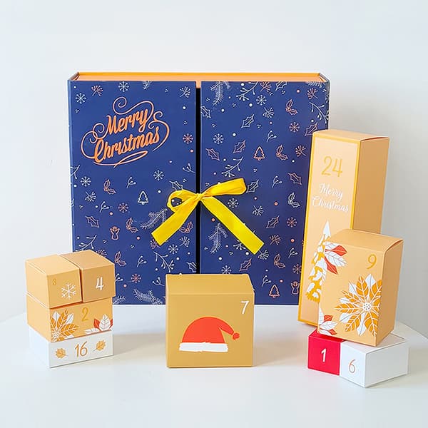 DIY Julekalender Jule Nedtællingskalendere Yellow