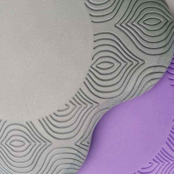 1 Pack polvisuojan ranteen liukastumista estävä yksivärinen suojaava matto jooga grey