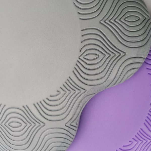 1 pakke Knebeskytter Håndledd Anti-skli ensfarget beskyttende matte Yoga Purple