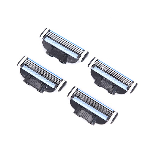 4 stk h 3 patroner Manuelle barberblade Barbering Tre-lags Raz