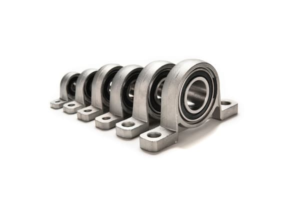 Dia 8/10/15/17/20/25 mm Borediameter monterede kuglelejer P002 1 pc