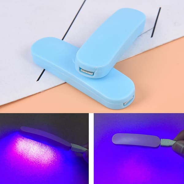 DC5V Ultraviolet Gel-hærdningslys UV-hærdningslamper til telefon P Blue 3 pcs