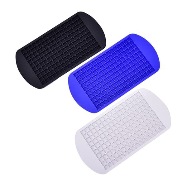 Ice Maker Form 160 Grids Mini lille isterningbakke Frosne terninger Clear
