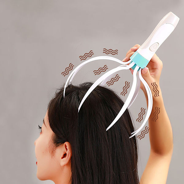 Head Massager Scalp Vibration Massage Eight Claw Electric Hous as the picture onesize