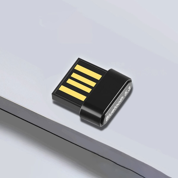 Bluetooth 5.3 Trådløs USB Adapter BT o Mottaker Sender PC USB Adapter