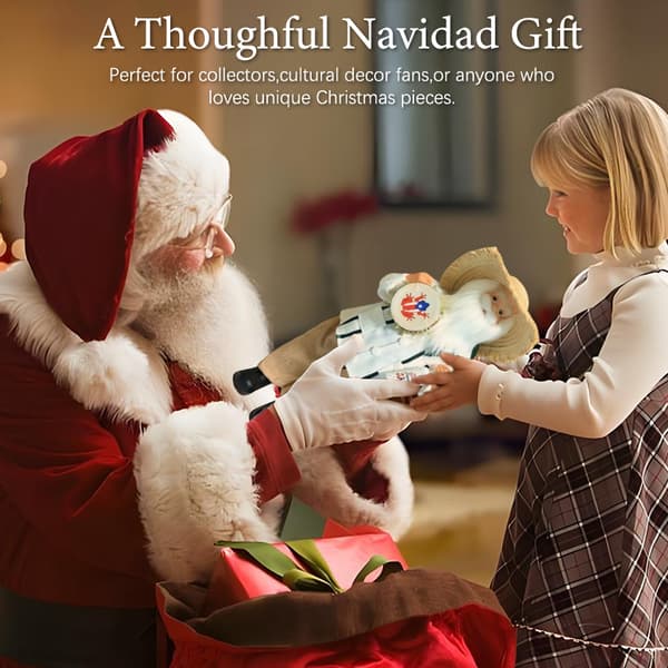 Santa Claus-figur i puertoricansk stil A