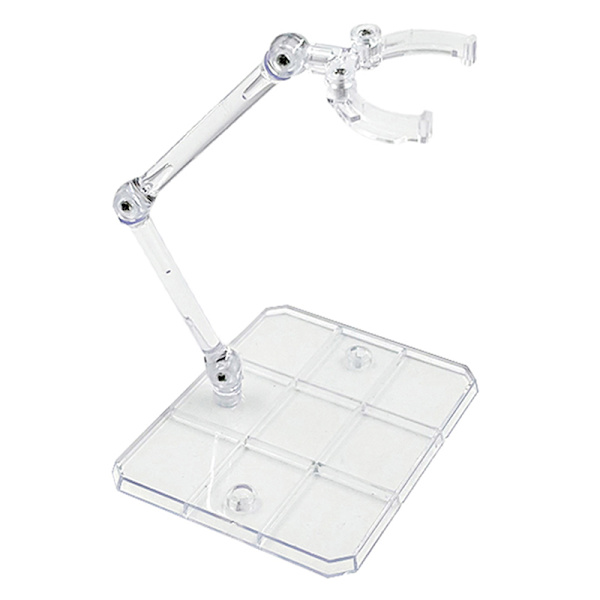 1Set Åtgärd Figur Bas Lämplig skärmstativfäste för HG 1 Transparent