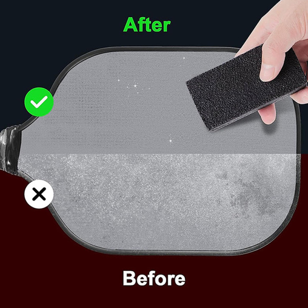 Pickleball Paddle Eraser Carbon Fiber Racket Cleaner Bar