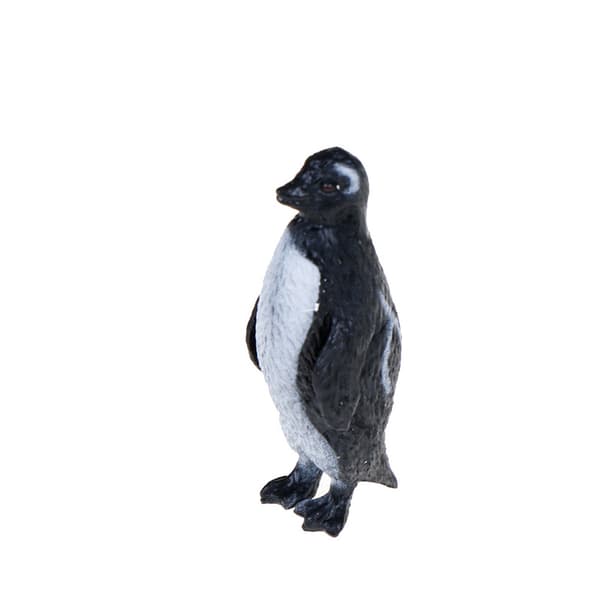 8 stk/sæt Plastic Ocean Animal Small Penguin Figur Model Legetøj 0