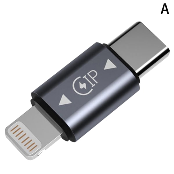 USB Type C til 8-bens opladningsdataadapterkonverter til iPhone type-c revolution