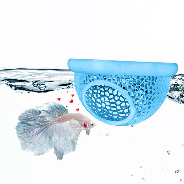 Kelluva Betta Piilopaikka & Katkarapuluola White