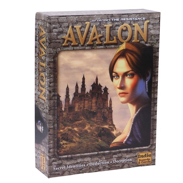 Resistance Avalon Board Game Party Family Game Boards -kortit as the pciture A