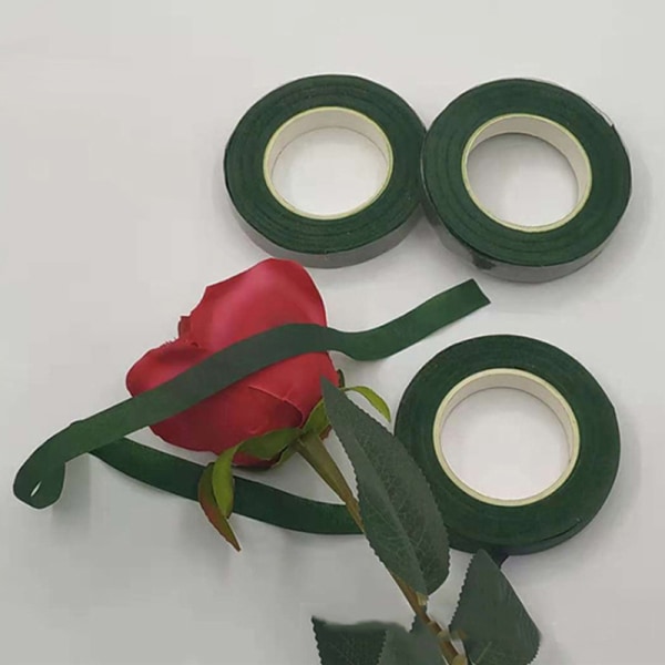 30M selvklebende grønnpapirtape podefilm Floral Stem Ga green 1 pc
