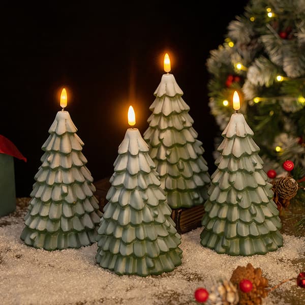 Julgransformade LED-ljus Green