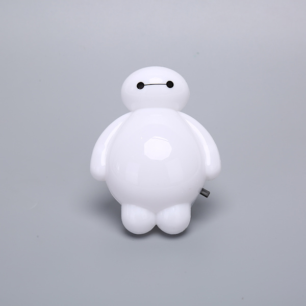 BayMax LED nattlyspære Energisparende Big Hero 6 e Lampe Hom as the picture