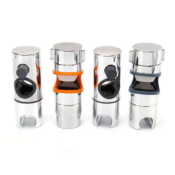 Justerbar brusehovedholder til skydestang Krom brusestang B（Orange）
