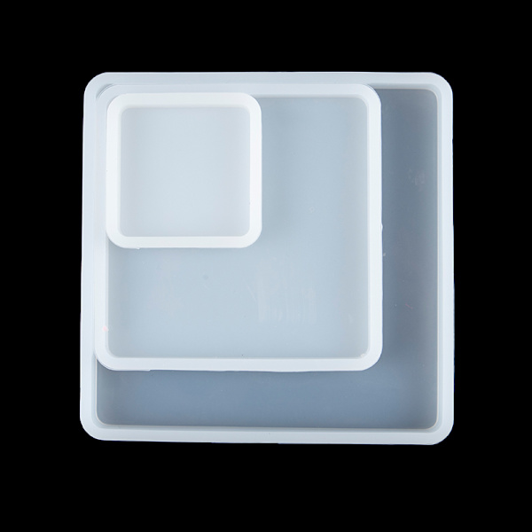 Fyrkantiga silikongjutningsepoxiformar för DIY- molds A1&A2&A3