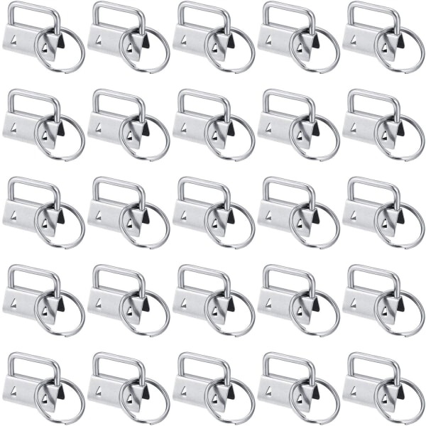 50 kpl Avaimenperä Hardware Avaimenperä Fob Ranneke Hardware kanssa One Size