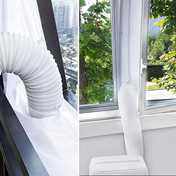 4m Airlock Tätning Portable Mobile Air Conditioner Window Seali 10*10*5cm